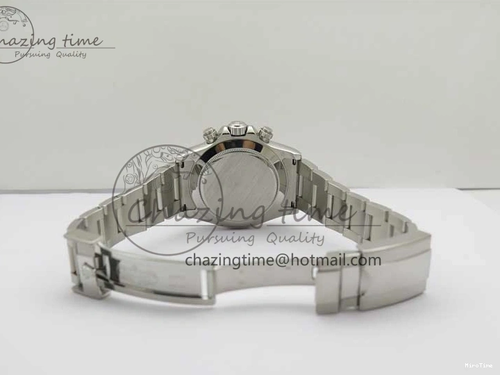 MiroTime 0409 SoftTouch Daytona 116509 KKF 1:1 Best Edition 904L Steel Gray Dial on SS Bracelet A 2459